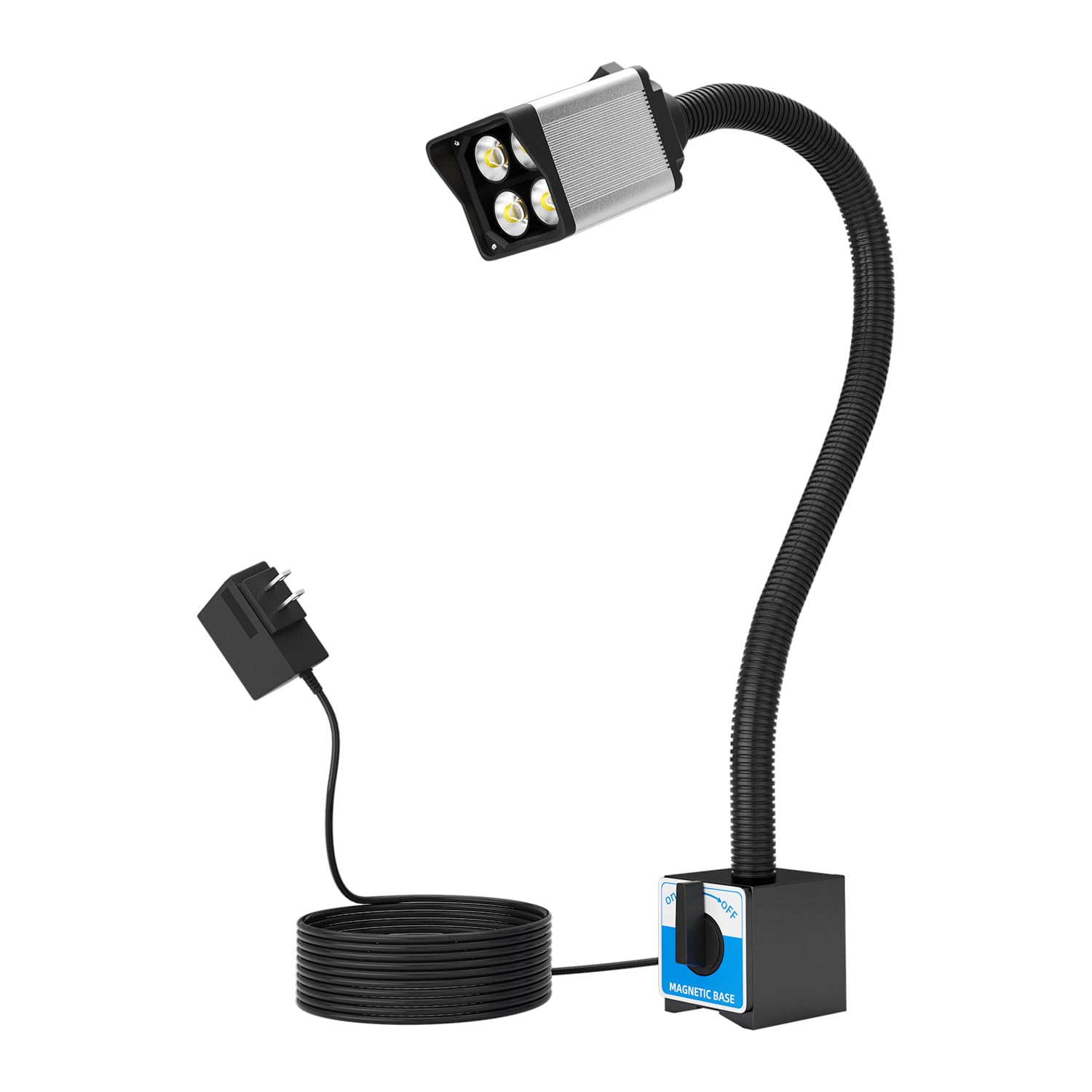 New Magnetic Work Light, 16W Magnetic Lathe Light, IP66 WaterProof